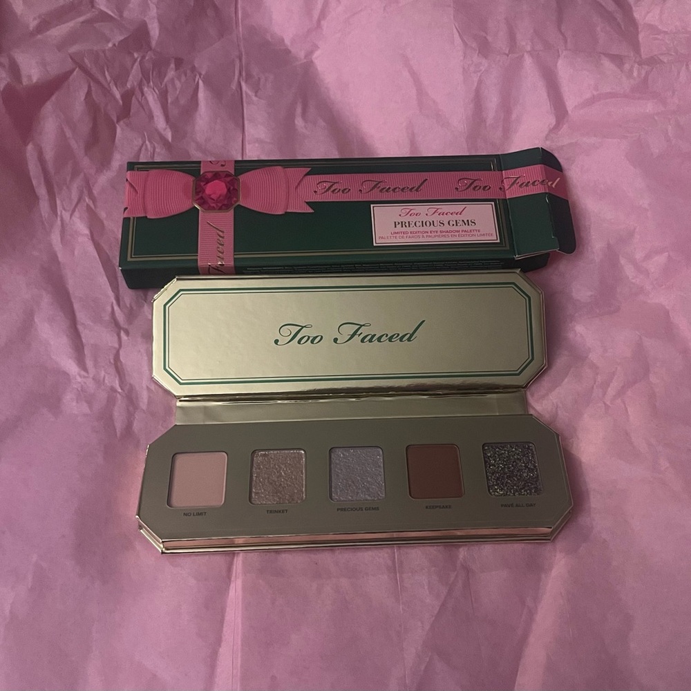 Too Faced Mini Precious Gems Eyeshadow Palette (BNIB) Limited Edition, Sold Out - Picture 5 of 13